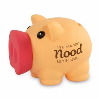 Spaarvarken in geval van nood