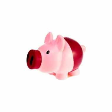 Spaarvarken roze/paars
